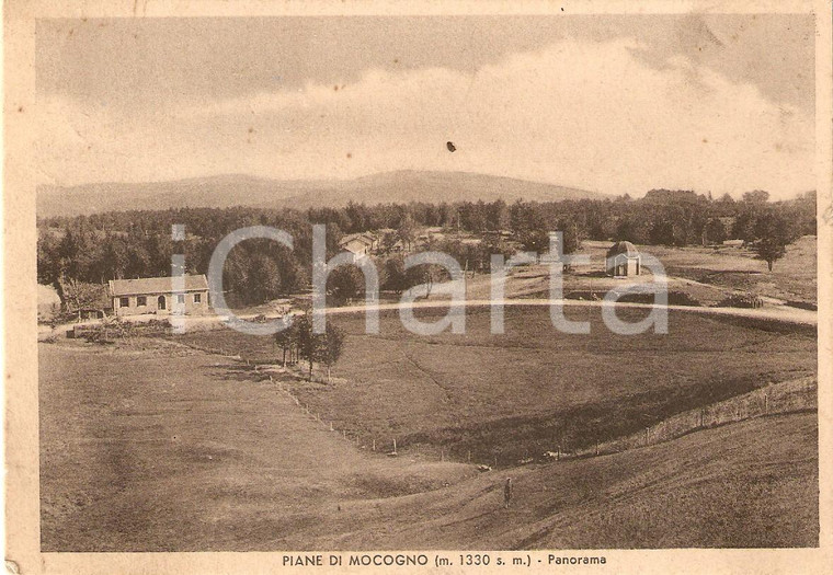 1940 PIANE DI MOCOGNO (MO) Veduta panoramica *Cartolina FG VG
