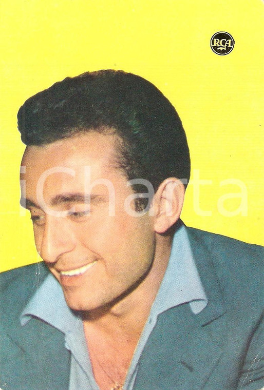 1960 ca MUSICA Ritratto di Elio MAURO *Foto seriale con discografia 10x15 cm