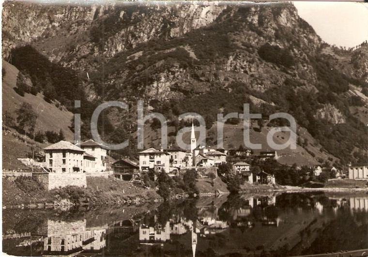 1960 RIMASCO (VC) Panorama del paese - VALSESIA *Cartolina FG VG