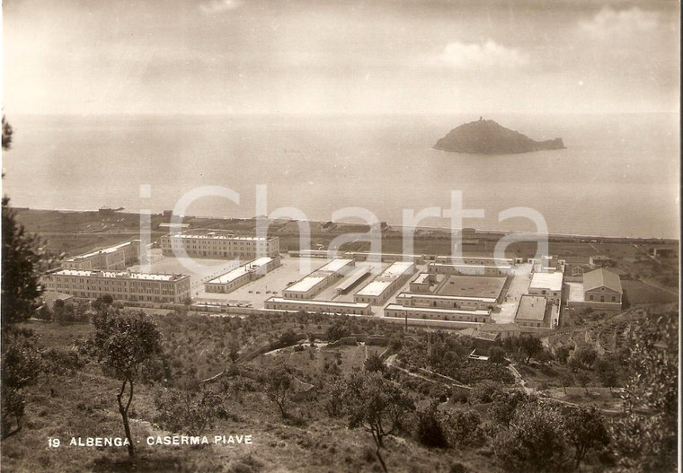1960 ca ALBENGA (SV) Panorama della Caserma Piave *Cartolina FG NV