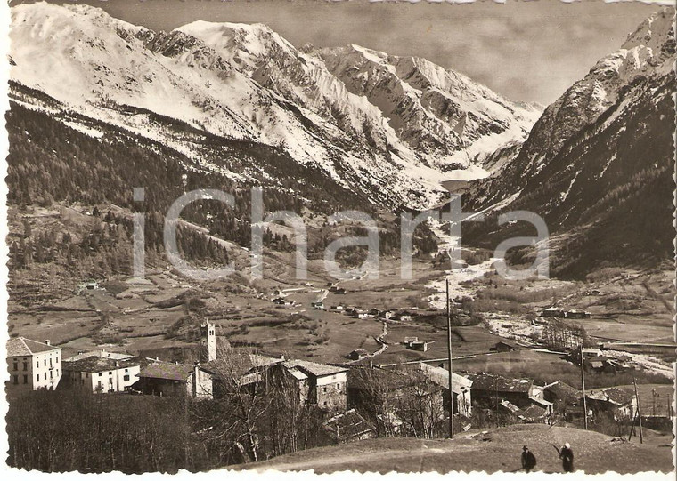 1951 TEMU' (BS) Panorama della VALLE D'AVIO *Cartolina FG VG