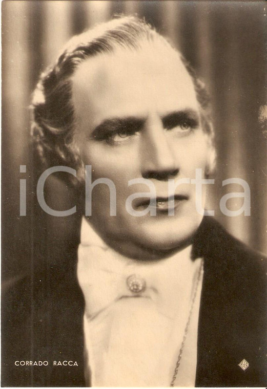 1940 CINEMA Corrado RACCA Ritratto dell'attore *Foto seriale ASER 10x15cm