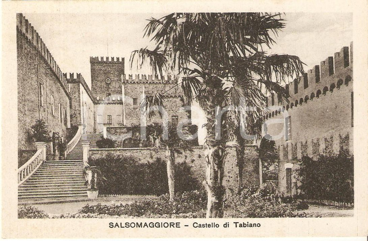 1940 ca SALSOMAGGIORE TERME (PR) Castello di TABIANO *Cartolina FP NV