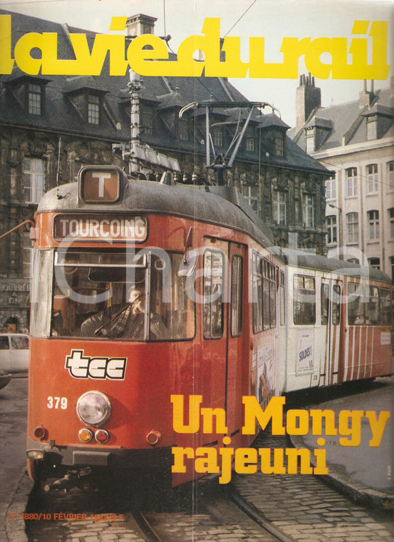 1983 VIE DU RAIL n.1880 Nouvelle motrice du MONGY à LILLE *Rivista