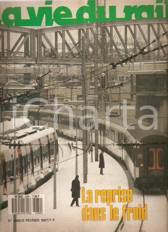 1984 VIE DU RAIL n.1950 Circolazione riprende alla stazione PARIS-NORD *Rivista