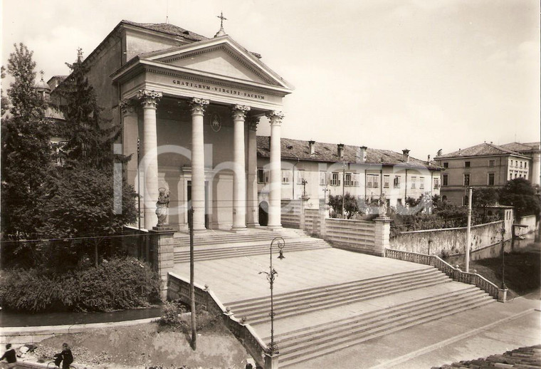 1955 ca UDINE Basilica Beata Vergine delle Grazie - Facciata *Cartolina FG NV