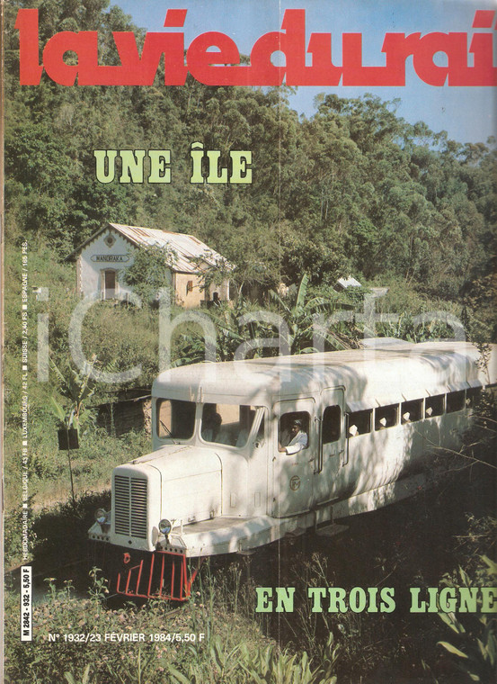 1984 VIE DU RAIL n. 1932 Tsikirity train at MADRAKA Station MADAGASCAR *Rivista