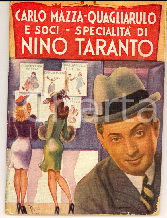 1943 Carlo MAZZA - QUAGLIARULO & Soci Specialità di Nino TARANTO 58 pp.