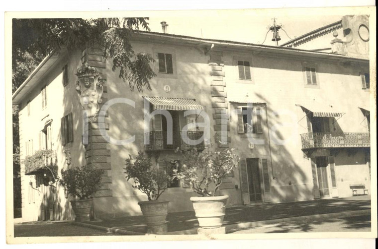 1960 ca VAGLIA (FI) Veduta esterna di Villa DEMIDOFF *Fotografia RARA FP