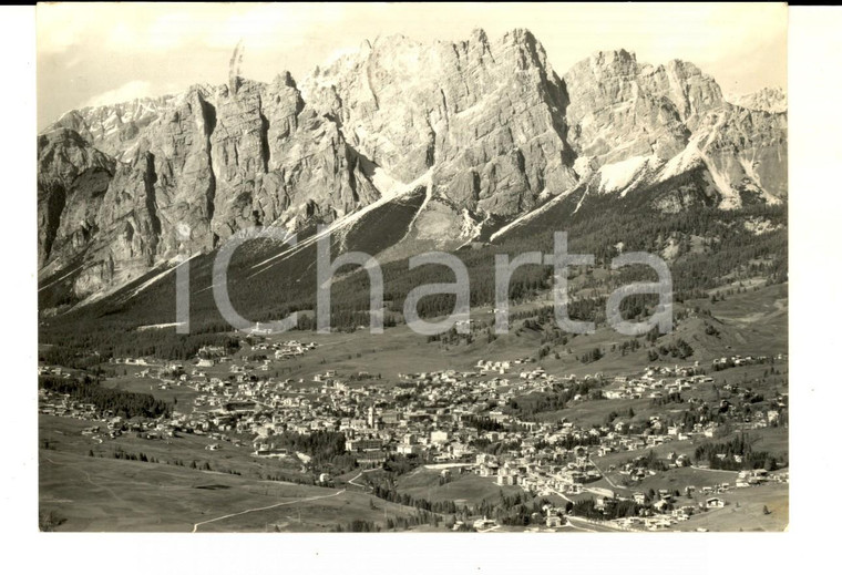 1961 CORTINA D'AMPEZZO (BL) Pomagagnon *Cartolina al conte Luigi PEREZ