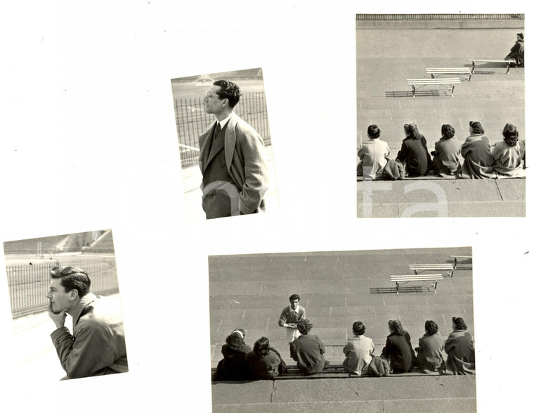 1952 MILANO ARENA Pubblico tra gli spalti *Lotto 4 foto artistiche 9x11 6x7