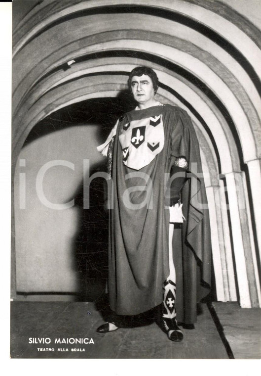 1979 MILANO TEATRO ALLA SCALA Silvio MAIONICA in scena *Foto seriale 10x15