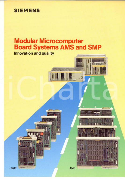 1984 SIEMENS AG Modular microcomputer  - Board systems AMS and SMP Catalogue