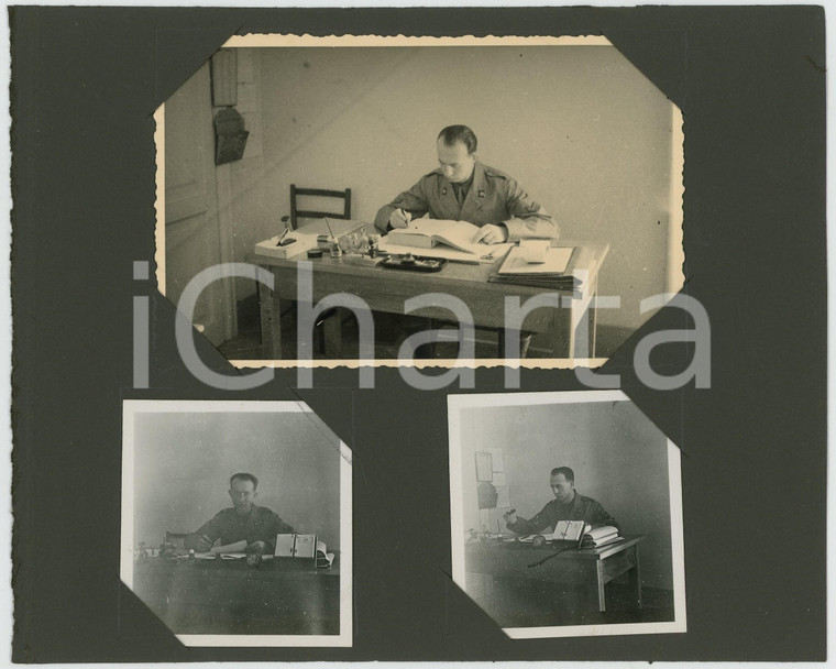 1943 WW2 ROMA Ufficiale degli AUTIERI attende al protocollo *Lotto 3 foto