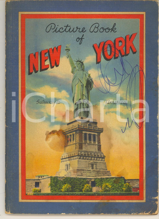 1947 NEW YORK Picture book - Libretto ILLUSTRATO VINTAGE 60 pp.