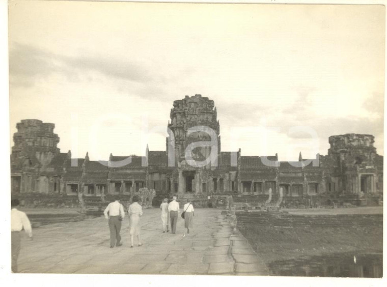 1960 ca ANGKOR (CAMBOGIA) Uno dei templi più vasti *Foto VINTAGE 12x8 cm