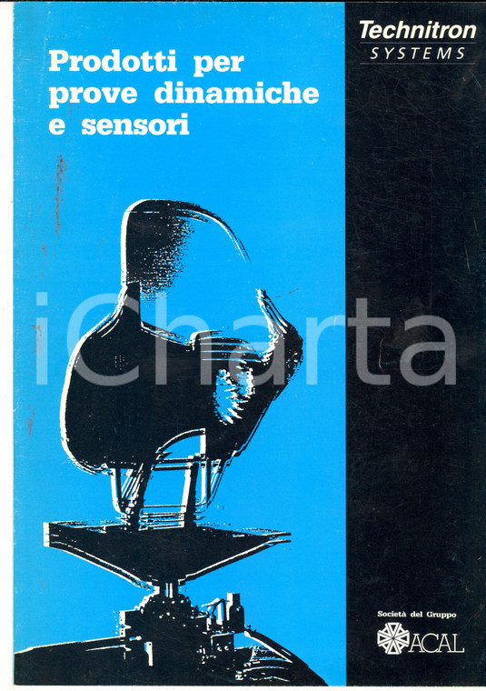 1975 ca ROMA TECHNITRON SYSTEMS Prodotti per prove dinamiche *Brochure