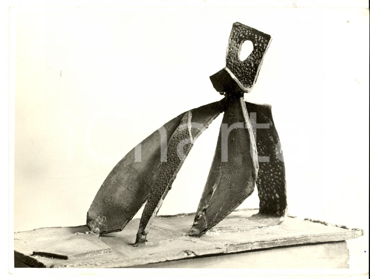 1970 ca ARTE Marino MARINI Composizione *Foto della scultura 24x18 cm