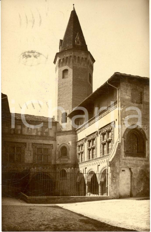 1943 AOSTA Veduta del Priorato di SANT'ORSO *Cartolina VINTAGE FP VG