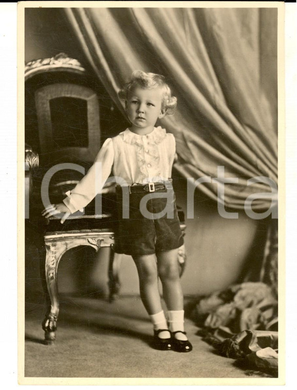 1940 ca RITRATTI SAVOIA Principino Vittorio Emanuele *Cartolina pro Colonie
