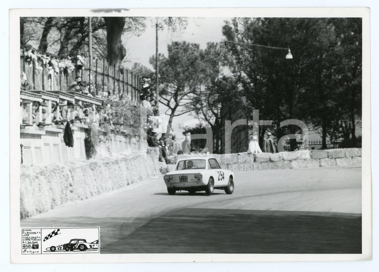 1966 Coppa Turismo A.C. BOLOGNA Pubblico tifa per Lancia Fulvia JOLLY CLUB Foto