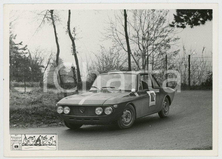 1966 CERRETO LAGHI 15° Autoraduno Sciatorio JOLLY CLUB Lancia Fulvia coupé RALLY