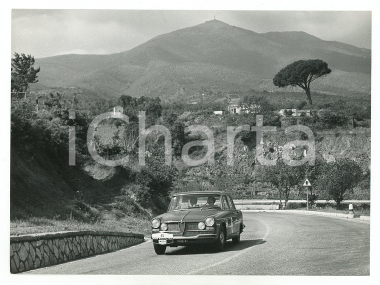 1964 GENOVA 6° MOBIL ECONOMY RUN Renata ANGIOLINI Alfa Romeo GIULIA JOLLY CLUB