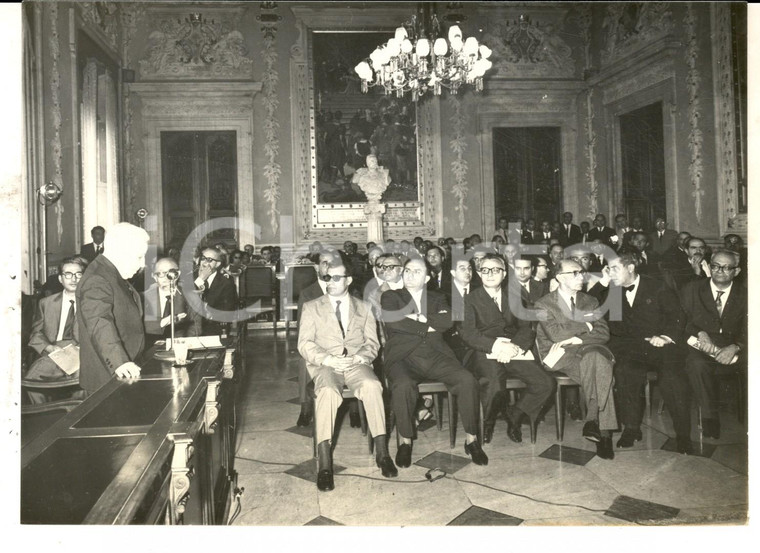 1965 ca CAGLIARI Palazzo Viceregio - Assemblea parlamentari nazionali sardi FOTO