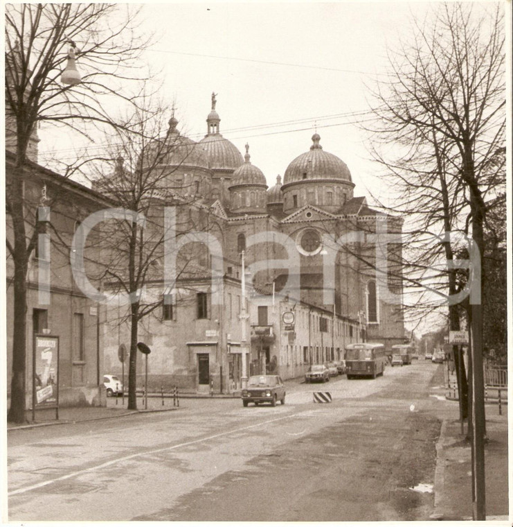 1977 PADOVA Torpedone alle spalle della Basilica di SANTA GIUSTINA *Foto 18x18