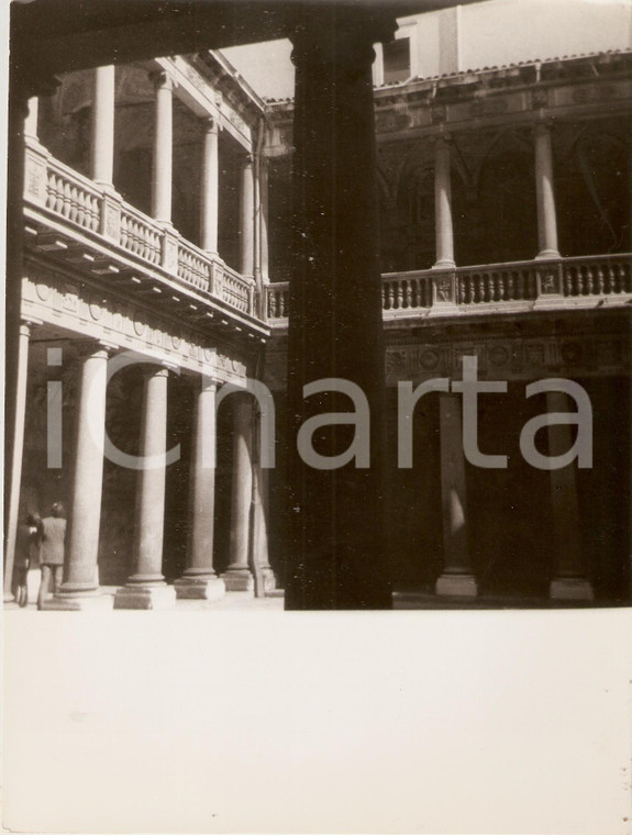 1975 ca PADOVA Cortile antico di PALAZZO BO *Foto 17x23 cm