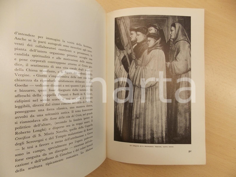 1967 FEDE E ARTE Spiritualità nell'arte di Giotto *Rivista arte sacra ILLUSTRATA