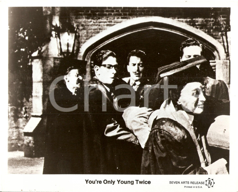1952 YOU'RE ONLY YOUNG TWICE Movie by Terry BISHOP Professors raise coffin *Foto