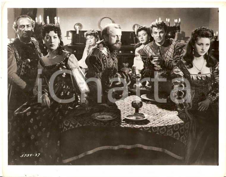 1953 IL SACCO DI ROMA Film di Ferruccio CERIO Nobili durante banchetto *Foto
