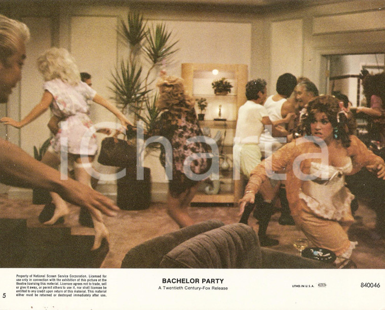 1984 BACHELOR PARTY Movie by Neal ISRAEL Chaos at the party *Foto seriale 25x20