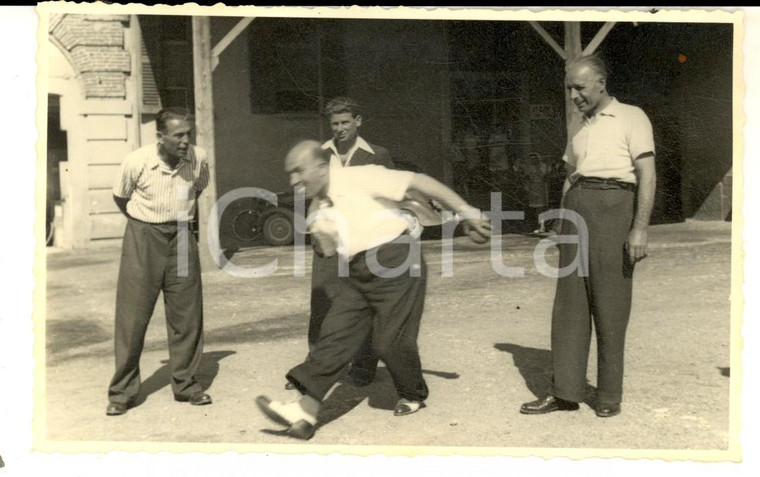 Maggio 1945 CORNAREDO Festeggiamenti Liberazione - Partita a bocce *Foto 14x9 