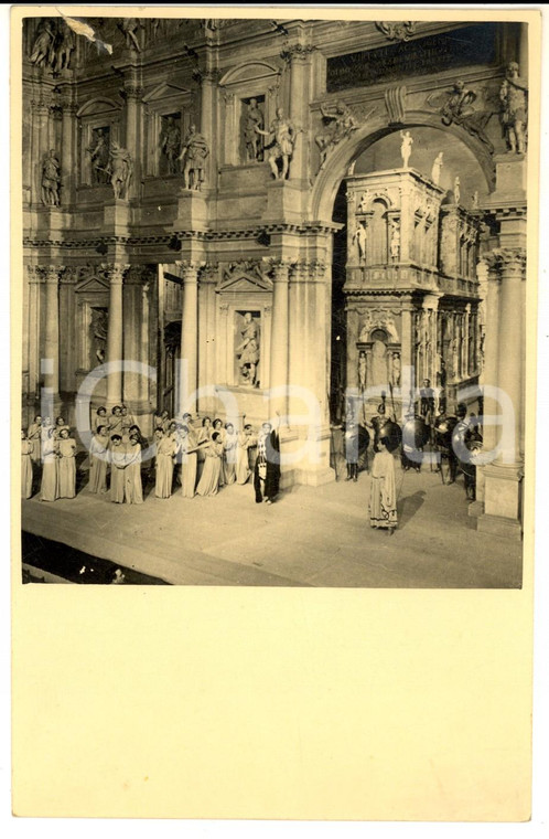 1937 VICENZA TEATRO OLIMPICO Spettacoli classici - "I sette contro Tebe" *Foto  