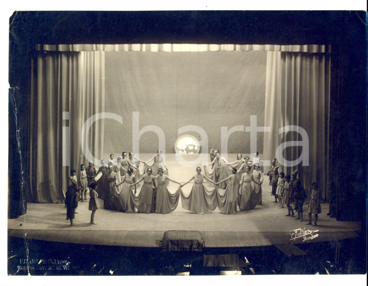1935 ca GENEVE DANZA Coreografia di Tusnelda RISSO *Foto JULLIEN DANNEGGIATA 