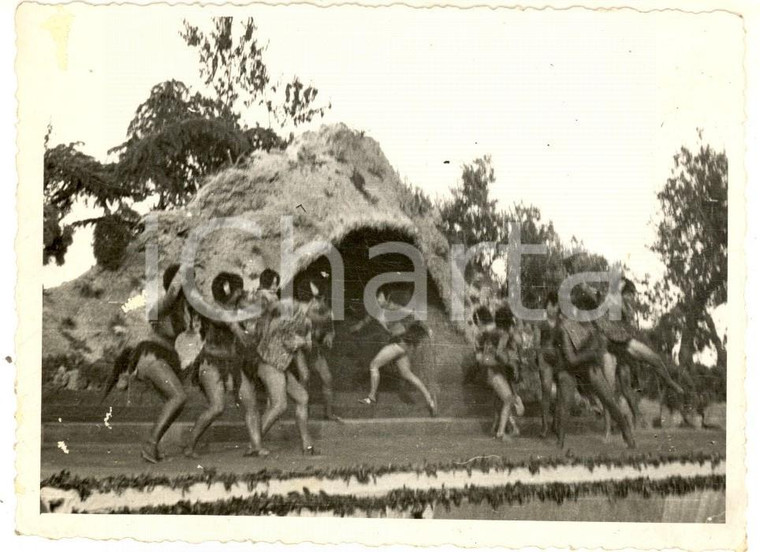 1940 ca SICILIA (?) DANZA Una coreografia di Tusnelda RISSO - Foto 13x9 cm