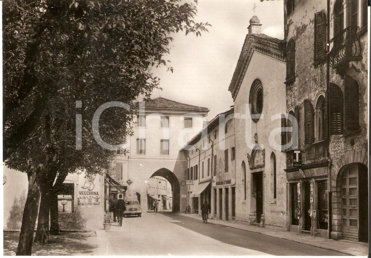 1960 SAN VITO AL TAGLIAMENTO Via Bellunello e Santa Maria dei Battuti *Cartolina 