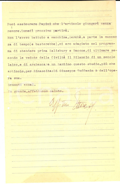 1943 L'AQUILA Io scriverei, ma ho scuola e non poche noie * Padre Ettore ALBINO