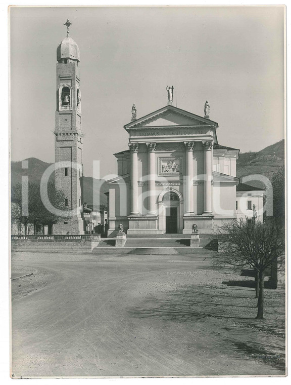 1950 ca GUSSAGO (BS) Chiesa di Santa Maria Assunta - Foto BRAVO 17x23 cm
