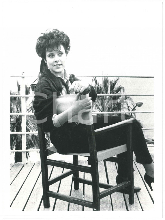 1985 FESTIVAL DI SANREMO Cinzia CORRADO Ritratto della cantante - Foto 18x24