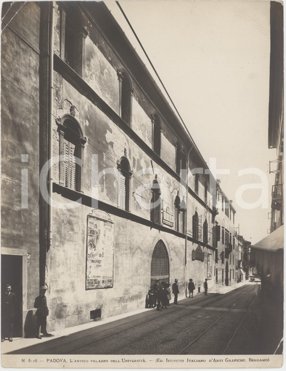 1940 ca PADOVA Palazzo dell'Università - Foto ARTI GRAFICHE BERGAMO 19x25cm