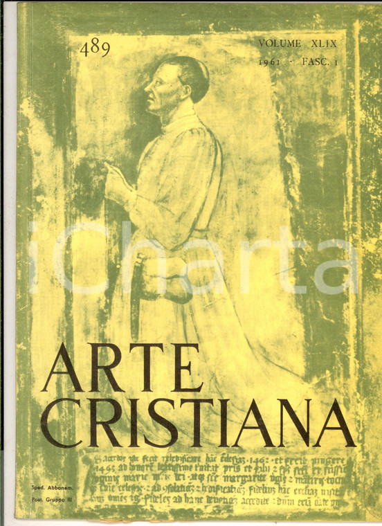 1961 ARTE CRISTIANA L'opera di Mino BUTTAFAVA a S. MARIA SEGRETA *Rivista n°1