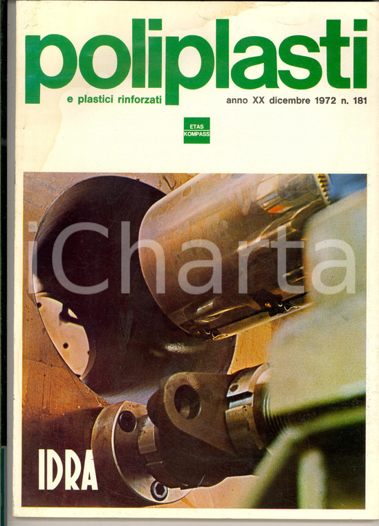 1972 POLIPLASTI Il trasformatore - Plastici rinforzati *Rivista n° 181