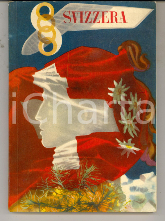 1939 TURISMO SVIZZERA Breviario geografia e cultura - Libretto ILLUSTRATO