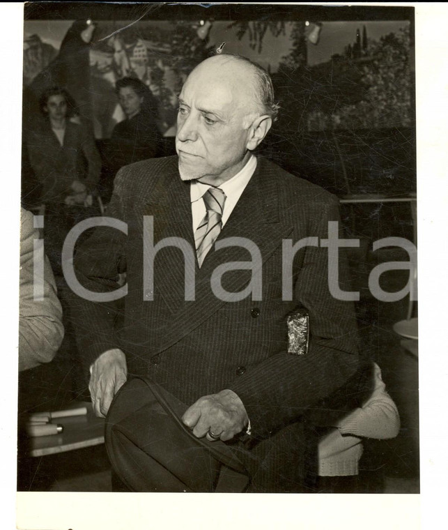 1950 MILANO Ritratto del sen. Luigi GASPAROTTO *Fotografie 14x18 cm