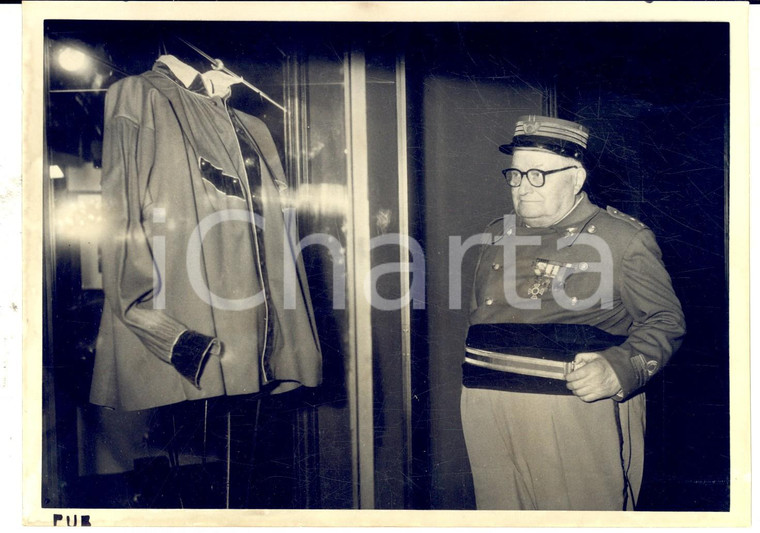 1960 GENOVA Il prefetto Luigi PIANESE alla Mostra Mazziniana e Garibaldina *Foto