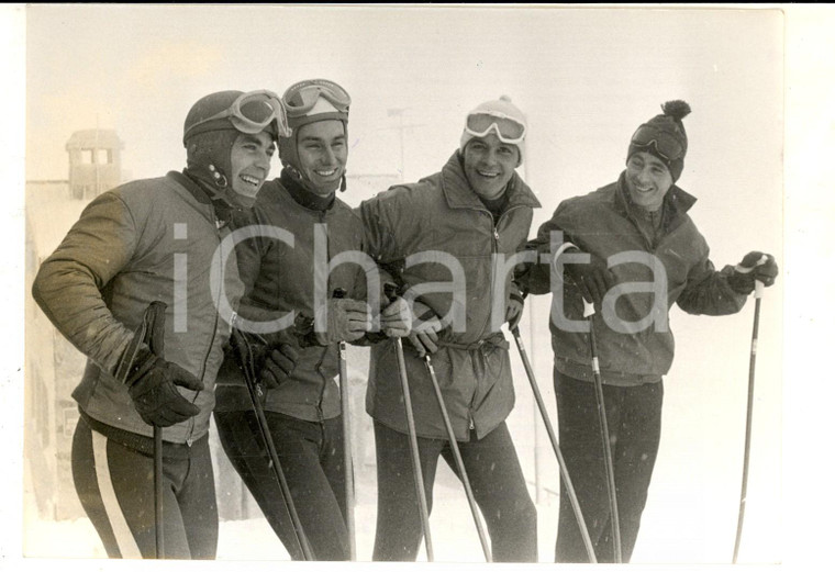 1963 CERVINIA SCI Atleti in preparazione per olimpiadi INNSBRUCK *Foto
