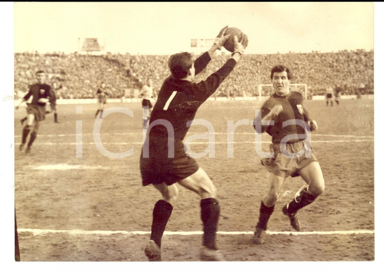 1960 CALCIO SERIE A PALERMO-GENOA 1-1 Un goal mancato *Foto 18x13